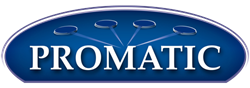 Promatic logo - British clay trap manufacturer