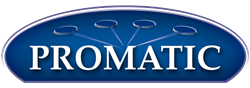 Promatic logo - British clay trap manufacturer 