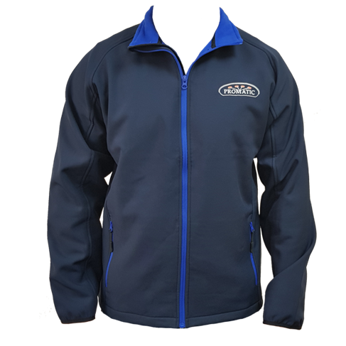 Mens Soft Shell Jacket (Navy) - Promatic International Ltd